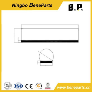 Peças de reposição do balde de escavadeira 2804097 barras de rolo