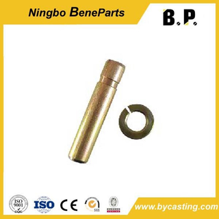 Bucha de esteira de peças sobressalentes, retentor, adaptador de dente de pino lateral, pinos de dentes, pino de caçamba de escavadeira, pino de ligação, armário, substituição de arruela, 40cr, 42CrMo, pino 2209130, K130