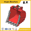 Peças de reposição CAT330C 2.6M³ Bucket Bucket Bucket de serviço pesado