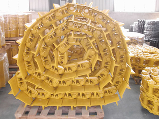 Miniescavadeira material rodante de esteira de borracha D3c máquinas lubrificadas a sapata de elo de esteira seca conjunto de corrente de esteira para peças de escavadeira Cr4746/37