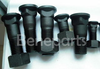Parafuso sextavado 6j1551 das peças sobresselentes dos dentes da cubeta da máquina escavadora