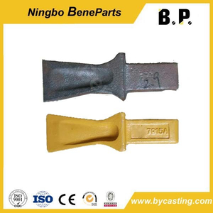 O equipamento de produção da máquina escavadora parte 7015 dentes da cubeta