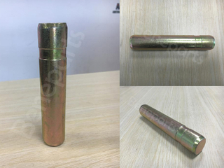 Pino de escavadeira, pino de ligação do balde, pino de link Pinos de bloqueio de dente de dente de dente de dente forjado dente de balde 9J2308 Pino de escavadeira, pino de ligação do balde, substituição do pino de ligação
