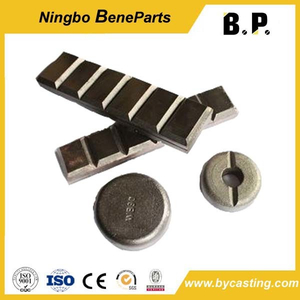 Máquina de mineração Mini escavador de escavadeira tiras de bolacha CB50 CB40 CB25 Bucket Standard Wear