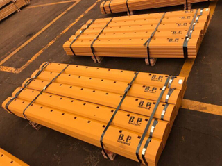 Peças de máquinas de construção Lâmina de motoniveladora Motoniveladora Aço carbono Aço boro Dbc Lâminas de motoniveladora Bulldozer 5D9558