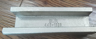 Gradejista do motor da escavadeira 140G, 140H, 120H, 120G, 120K Cooper Aluminium Bronze Peças do motor Bonroxador Bulldozer Wear Strip 128-9656