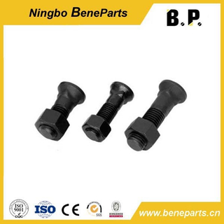 02090-11260 Parafuso de arado Parafuso de trilha 10.9 12.9 Grau 40cr 42CrMo Aço carbono 4f7827 Parafuso e porca de segmento hexagonal