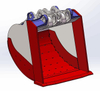Construção Máquinas de rocha Acipação de escavadeiras EC460 EC360 EC290 EC240 EC210 2.7CBM Bucket Standard Mina pesada resistência ao desgaste alto
