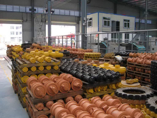 Miniescavadeira material rodante de esteira de borracha Ex220-2 máquinas lubrificadas a sapata de elo de esteira seca conjunto de corrente de esteira para peças de escavadeira Cx330
