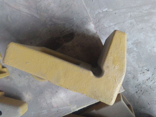 Peças de desgaste da caçamba da escavadeira Ex1200-6 cobertura de calcanhar WS300