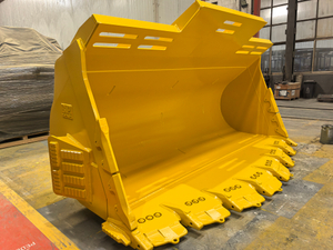 Caçamba de rocha resistente Caterpillar 988K 988H 6,4m³ para carregadeira de rodas de mineração 333-0911