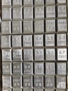 Peças de desgaste das barras Chocky CB50-25