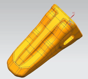 Dente de balde KH23EX Komatsu PC240