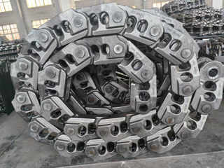 Liebherr R9350 Sapato de faixa Link Assy Mining escavadeira