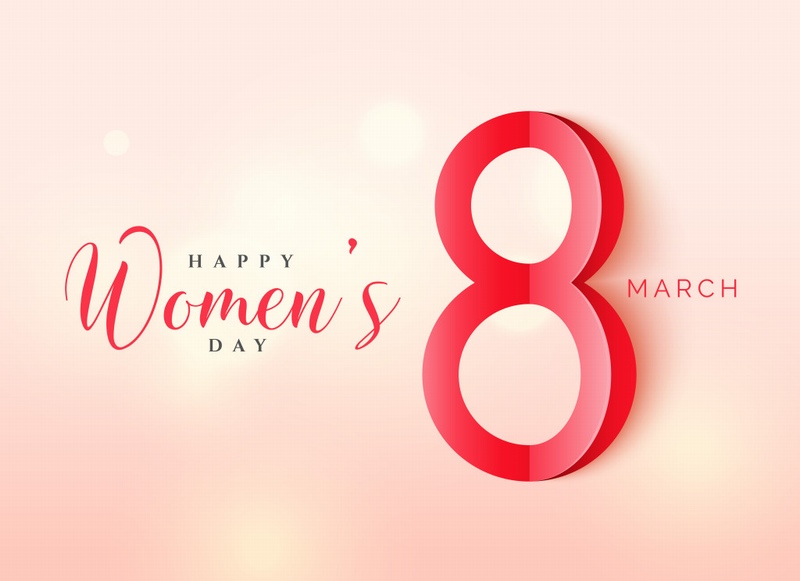 Feliz Dia das Mulheres
