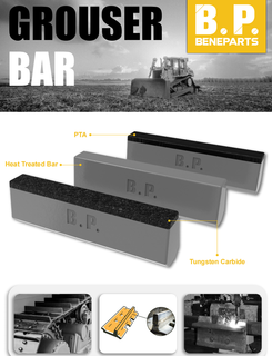Barra de garra GB3225 para escavadeiras